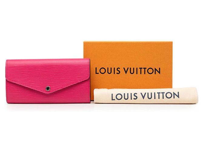 Cartera Louis Vuitton Epi Sarah Long Rosa - vista 8