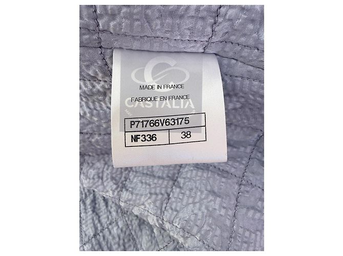 Chanel Lavendel-Tweed-Jacke Herbst 2021 - Ansicht 10