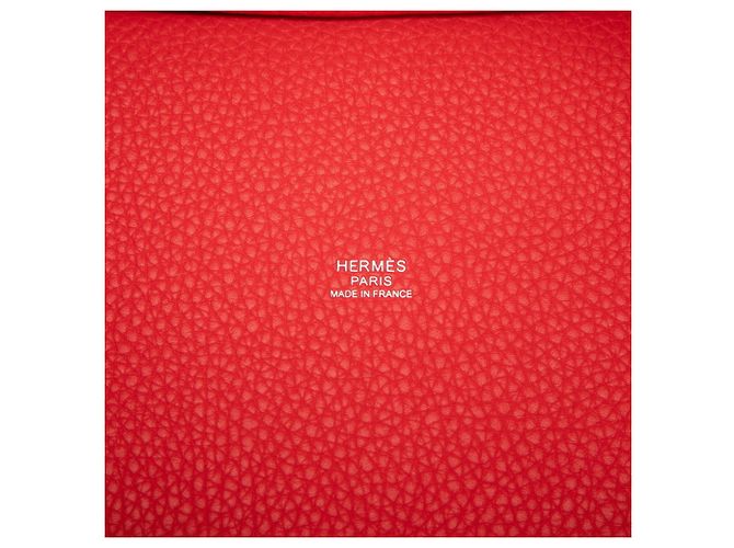 Hermès Hermes Picotin Lock PM Handtasche Rot - Ansicht 5