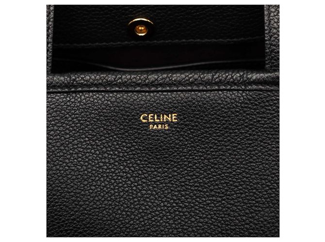 Céline Celine Small Fold Cabas Handtasche Schwarz - Ansicht 5