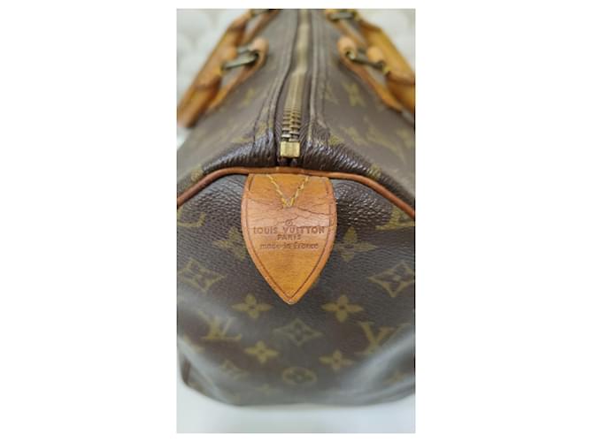 Louis Vuitton Speedy 35 Monogram Marrone - vista 4
