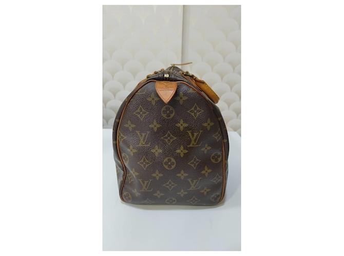 Louis Vuitton Speedy 35 Monogram Marrone - vista 5
