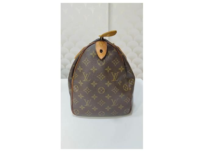 Louis Vuitton Speedy 35 Monogram Marrone - vista 6