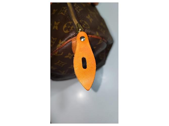 Louis Vuitton Speedy 35 Monogram Marrone - vista 9