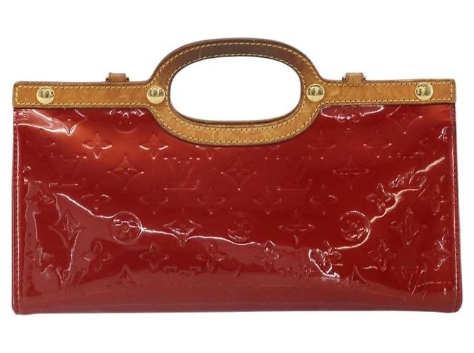 Borsa Louis Vuitton Roxbury Drive Monogram Vernis Rosso - vista 2