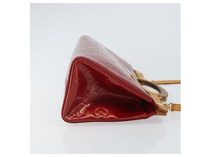 Borsa Louis Vuitton Roxbury Drive Monogram Vernis Rosso - vista 3
