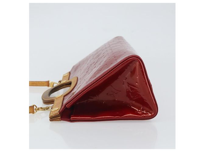 Borsa Louis Vuitton Roxbury Drive Monogram Vernis Rosso - vista 4