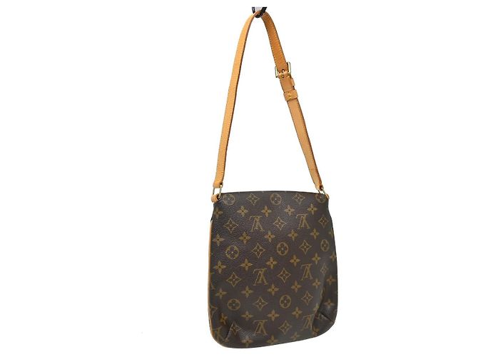 Louis Vuitton Musette Salsa Monogram Canvas PM Marrone - vista 2