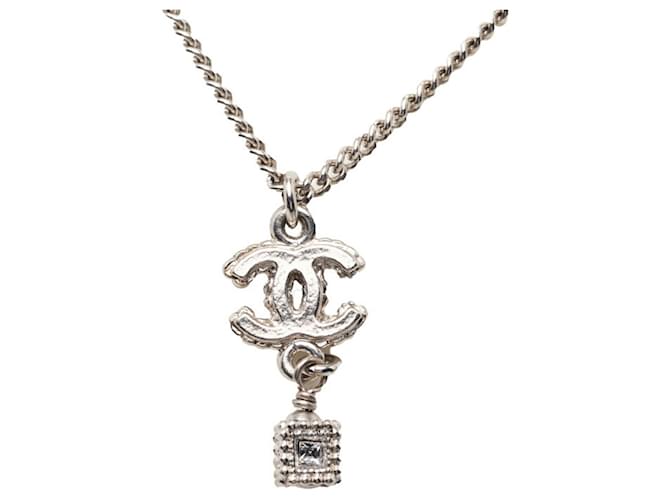 Collana Chanel Coco Mark Argento - vista 2