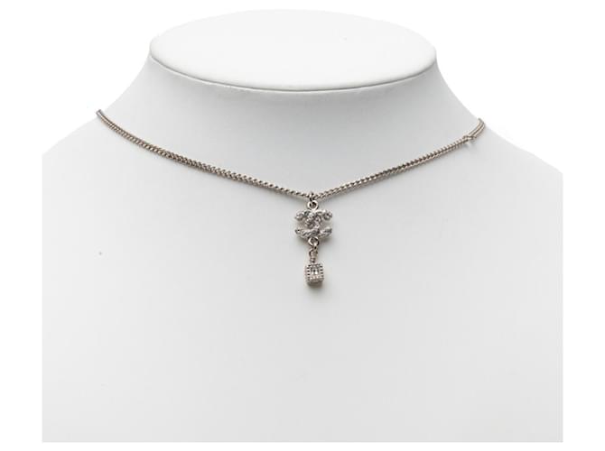Collana Chanel Coco Mark Argento - vista 6