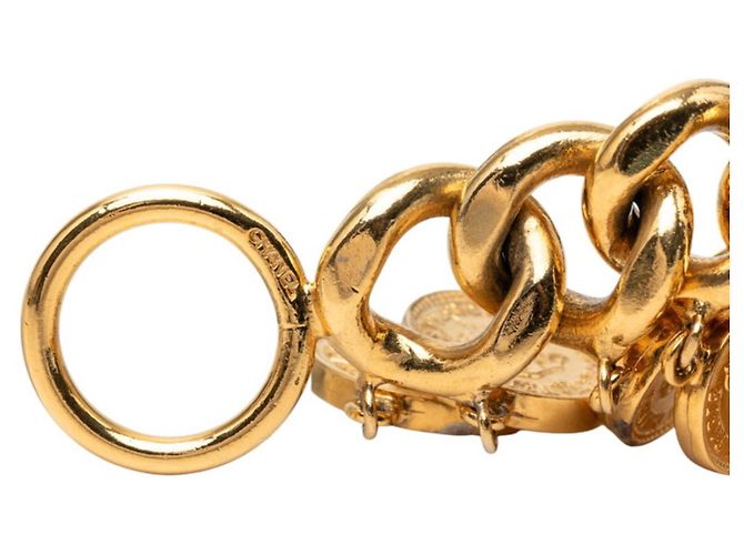 Bracciale Chanel 31 RUE CAMBON Cambon Vintage Motivo Moneta - vista 5
