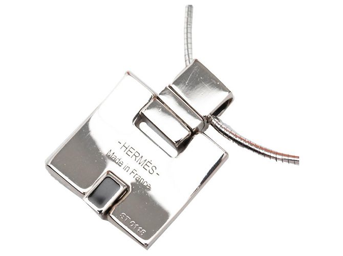 Hermès Collier pendentif Eileen Chain Hermes Noir - vue 3
