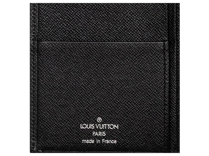 Louis Vuitton Taiga Bi-Fold Long Wallet Black - view 4