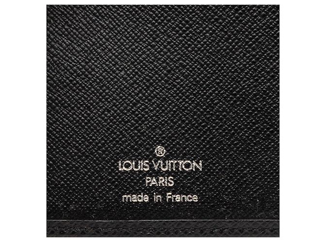 Louis Vuitton Taiga Bi-Fold Long Wallet Black - view 5