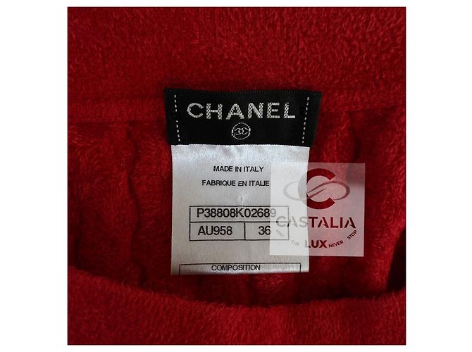 Chanel Paris Shanghai Eastern Grace Kleid Rot - Ansicht 7