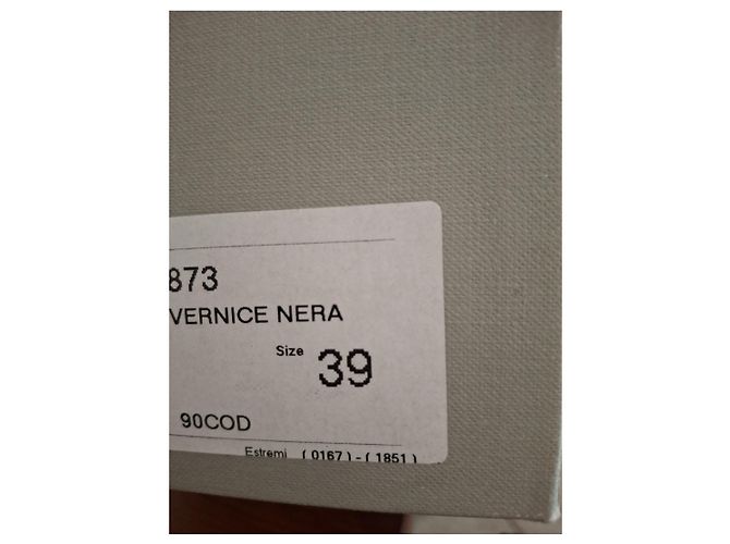 Autre Marque Décolleté L'Amour vernice nera Nero - vista 6