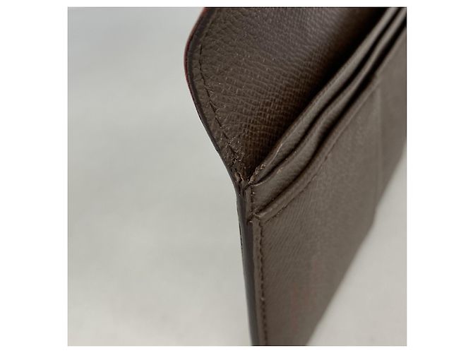 Louis Vuitton Damier Portefeuille Brazza Long Wallet Damier ebene - vista 5