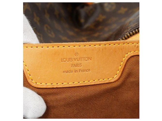 Polochon Louis Vuitton Boston Monogram Bolsa Duffle Marrom - vista 5
