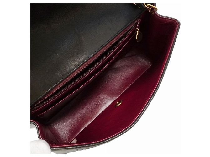 Borsa a Spalla Chanel Diana Chain Nero - vista 4