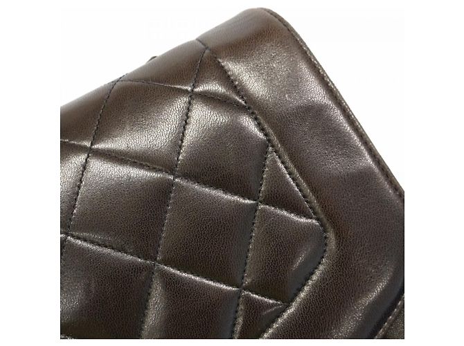 Borsa a Spalla Chanel Diana Chain Nero - vista 9