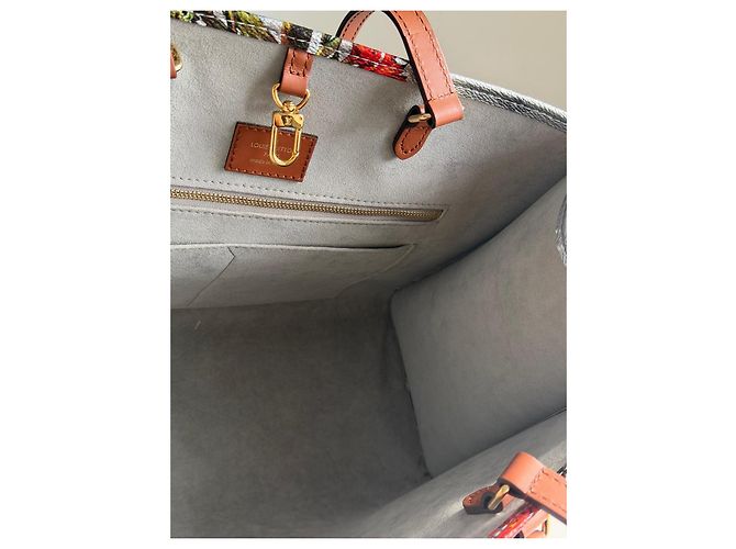 Louis Vuitton Borsa Tote Monogram Floral Multicolore Monogramma - vista 7