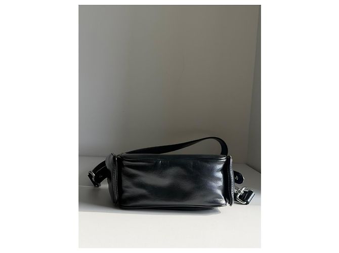 Louis Vuitton Borsa a Tracolla in Pelle Nera Nero - vista 3