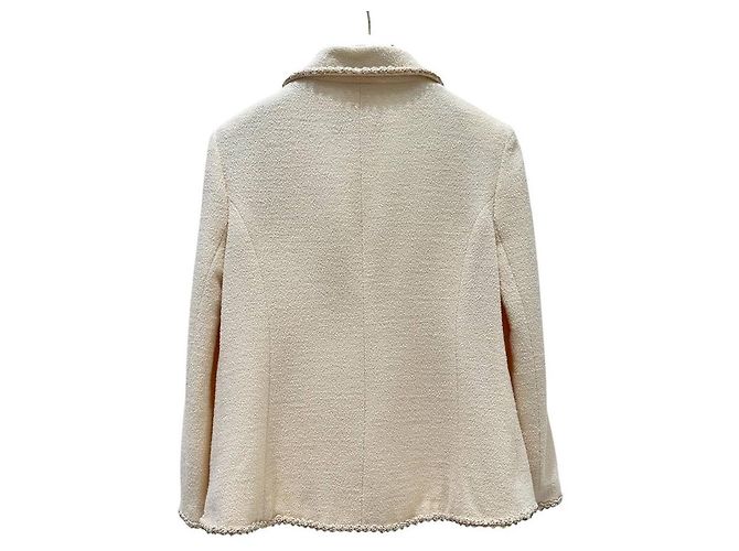 Chanel Paris Venise 2010 Resort Tweed Jacke Größe 38/40 Gebraucht - Ansicht 2