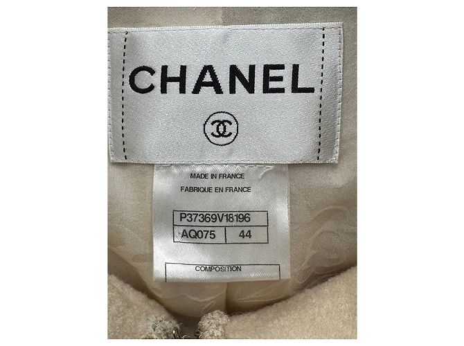 Chanel Paris Venise 2010 Resort Tweed Jacke Größe 38/40 Gebraucht - Ansicht 5