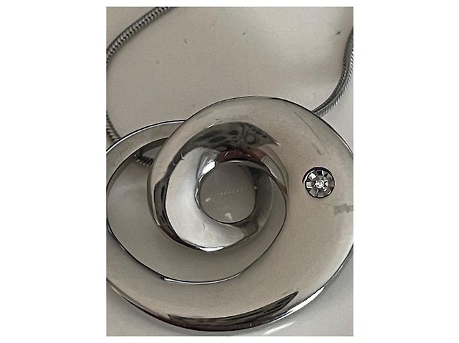 Autre Marque Collana Morellato in acciaio Argento Silver hardware - vista 3