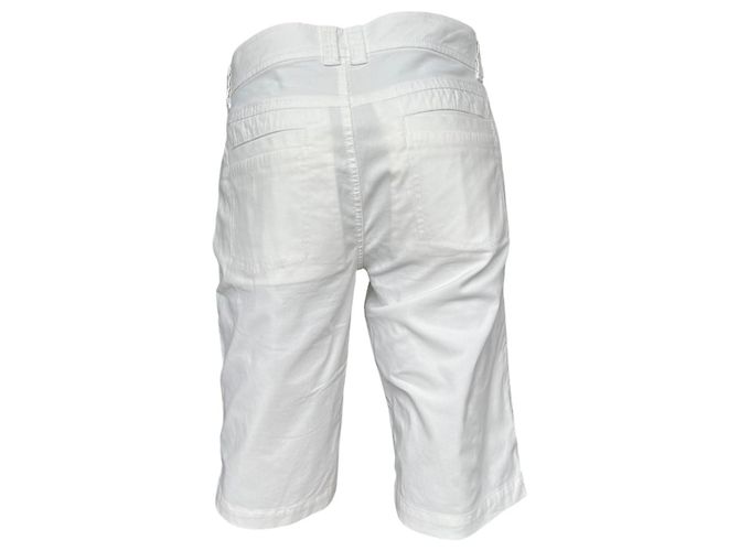 Bogner Pantaloncini in misto cotone bianco - vista 3
