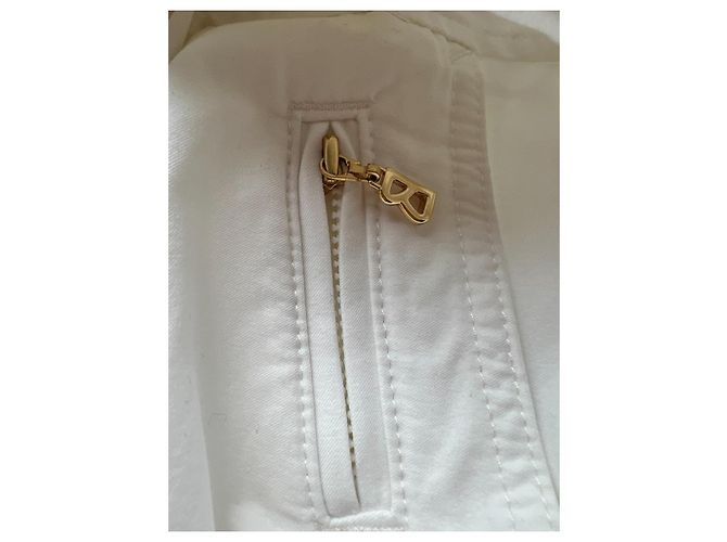 Bogner Pantaloncini in misto cotone bianco - vista 5