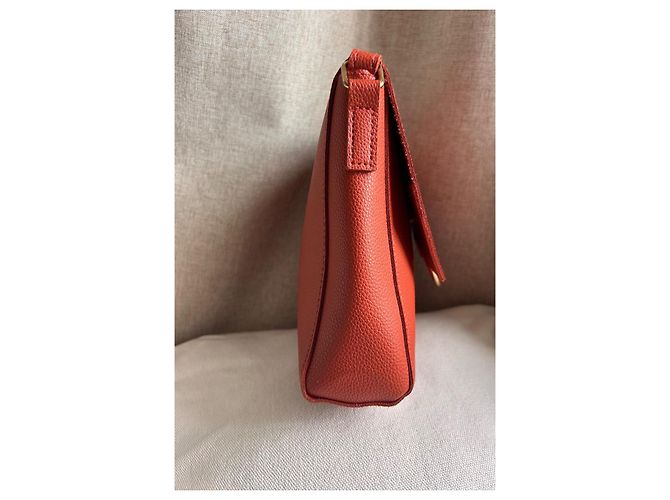 Autre Marque Lamarthe Paris Borsa a tracolla rossa Rosso Corallo - vista 7