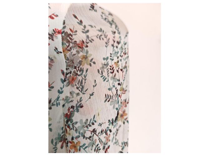 Ikks Maxikleid mit Blumenprint Weiß Mehrfarben - Ansicht 14