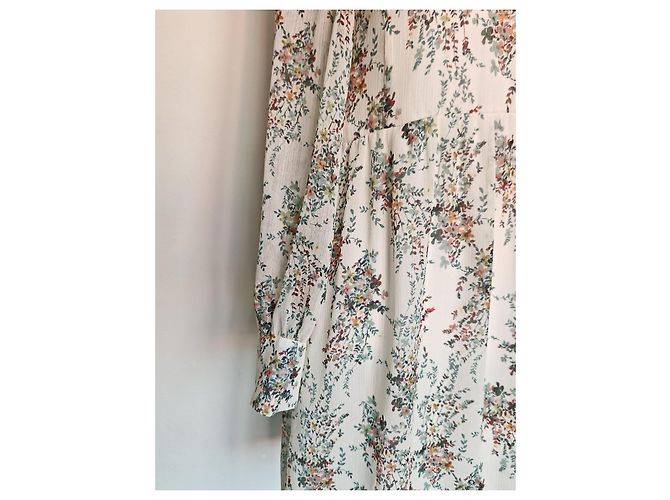 Ikks Maxikleid mit Blumenprint Weiß Mehrfarben - Ansicht 19