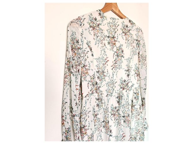 Ikks Maxikleid mit Blumenprint Weiß Mehrfarben - Ansicht 8