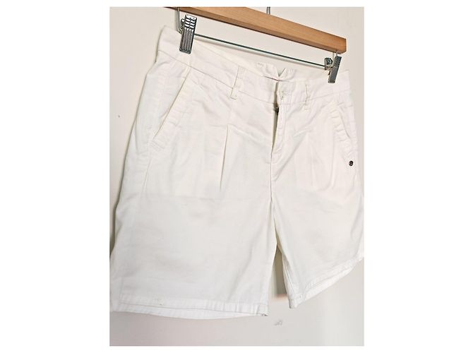 Liu.Jo Liu Jo Jeans Shorts de algodão brancos - vista 3