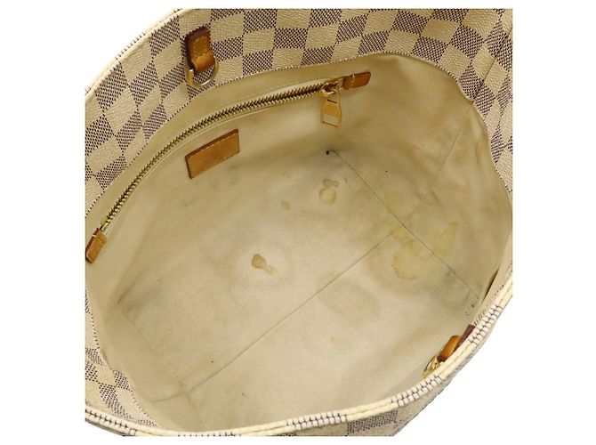 Borsa Tote Louis Vuitton Cabas PM Damier Azur 2way Crudo - vista 5