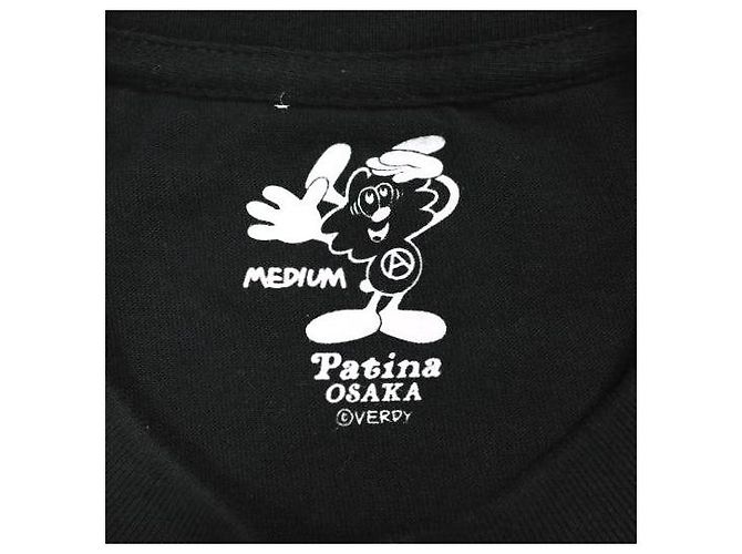 Autre Marque Camiseta de algodón Patina Osaka × VERDY Negro - vista 4