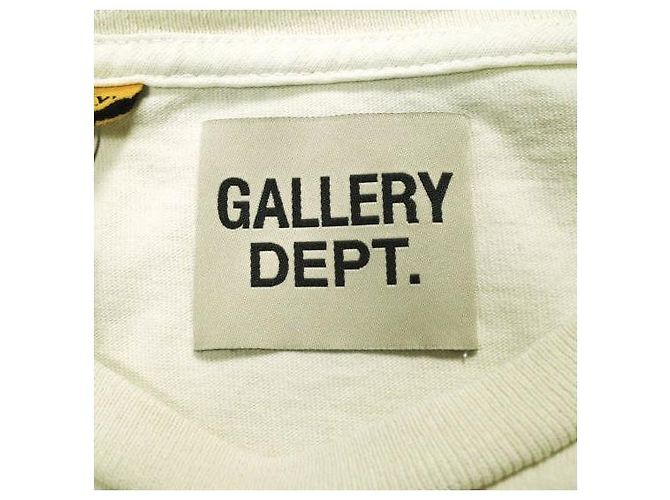 Autre Marque Camiseta GALLERY DEPT. FRENCH TEE de algodón Beige - vista 4