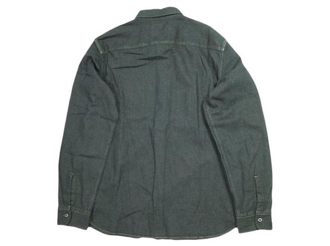 Ralph Lauren Camisa de algodón y lino índigo RRL Azul - vista 2