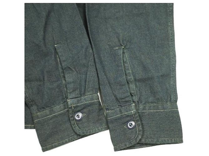 Ralph Lauren Camisa de algodón y lino índigo RRL Azul - vista 6