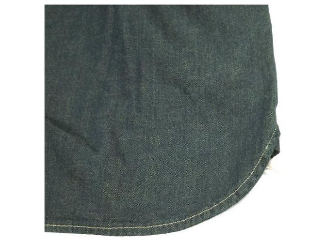 Ralph Lauren Camisa de algodón y lino índigo RRL Azul - vista 7