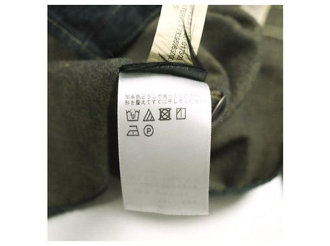 Ralph Lauren Camisa de algodón y lino índigo RRL Azul - vista 8
