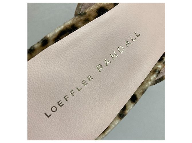 Autre Marque Sandali mule in velluto Loeffler Randall Marrone - vista 8