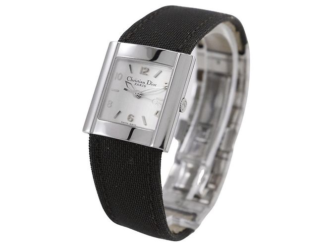 Dior Riva Uhr aus Edelstahl Silber - Ansicht 2