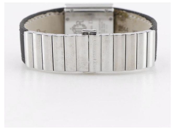 Dior Riva Uhr aus Edelstahl Silber - Ansicht 5