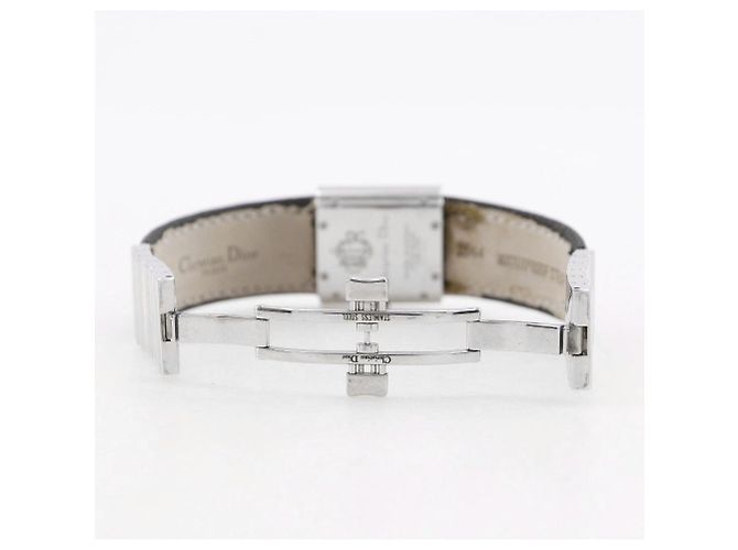 Dior Riva Uhr aus Edelstahl Silber - Ansicht 7