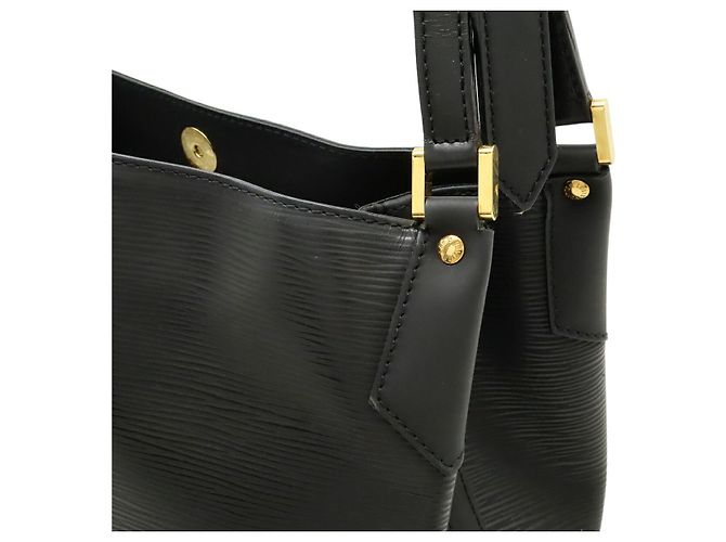 Borsa a Spalla Louis Vuitton Mandara MM Epi Nero - vista 4