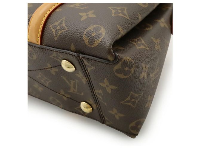 Borsa 2way Louis Vuitton Soufflot BB Monogram Marrone Bronzo - vista 3