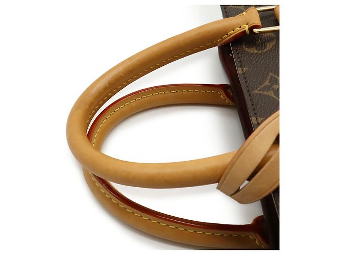 Borsa 2way Louis Vuitton Soufflot BB Monogram Marrone Bronzo - vista 5